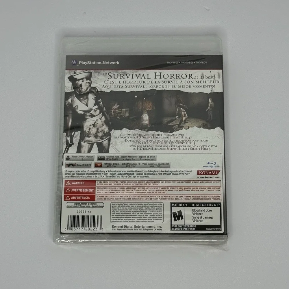 Silent Hill HD Collection Sony PlayStation 3 PS3 2012 Brand New Sealed